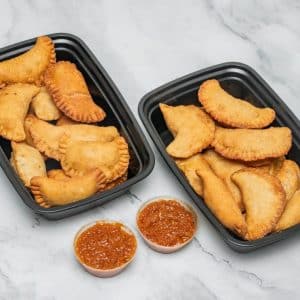 Accueil pastels mixte – 20 pièces (10 bœuf + 10 thon)